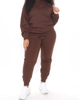 Fabiola Joggers - Brown