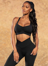 Adriana Sports Bra - Black
