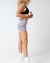 Rita Camo Seamless Shorts - Grey