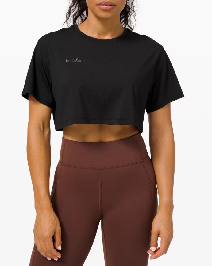 Camiseta crop top nike 2025