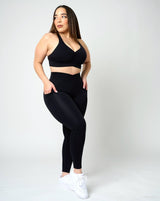 Maria High Rise Pocket Leggings - Black