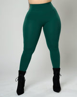 Maria Signature Leggings - Hunter Green