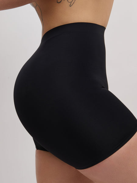 Taty Smoothing Mid-thigh Shorts 2.0 - Black