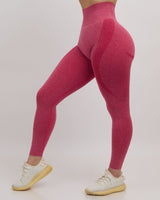 Fiorela Curve Leggings - Crimson