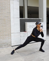 Sujey Scrunch Leggings - Black