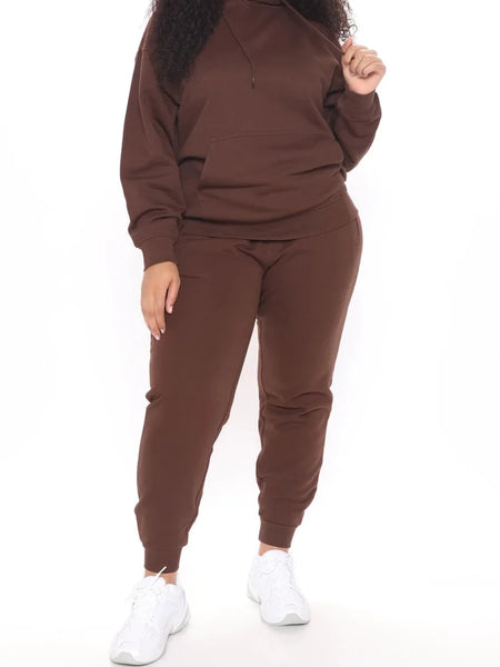 Fabiola Joggers - Brown