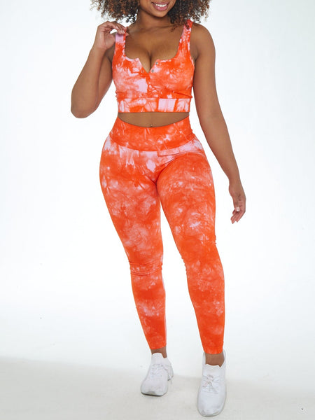 Allison Seamless Leggings - Sunset