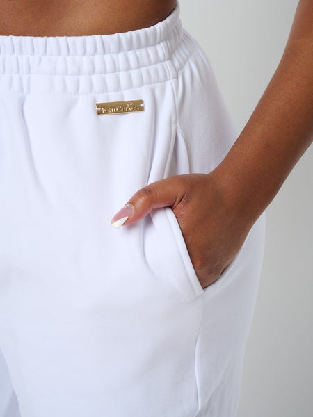 Fabiola Joggers - White