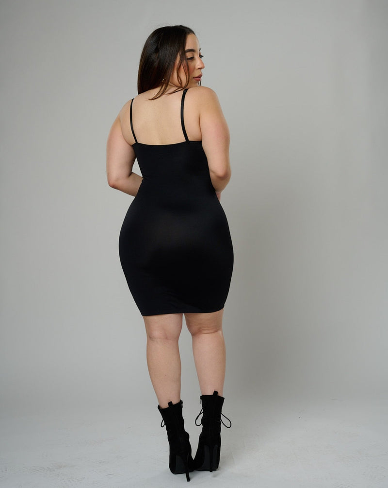 Sicri Smoothing Slip Dress 2.0 - Black