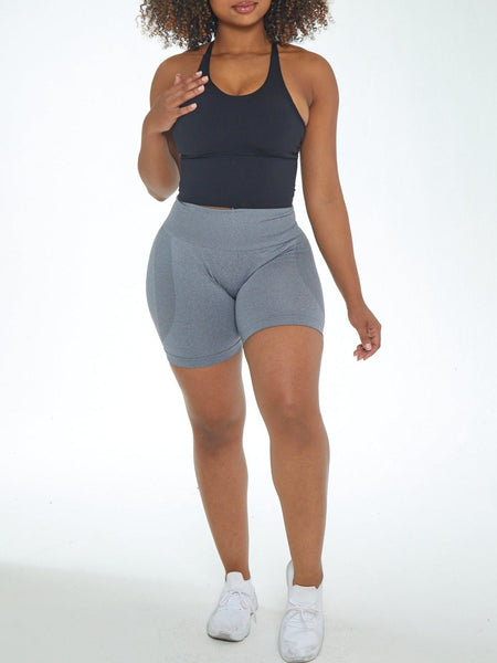 Fiorela Curve Shorts - Grey