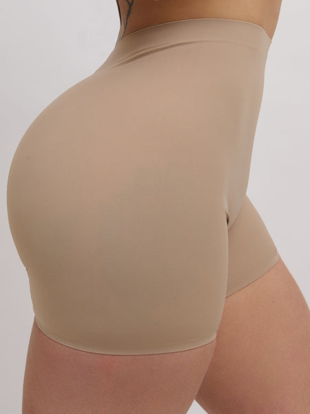 Taty Smoothing Mid-thigh Shorts 2.0 - Sand
