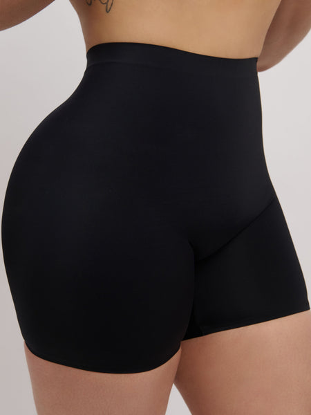 Taty Smoothing Mid-thigh Shorts 2.0 - Black
