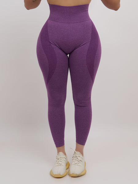 Fiorela Curve Leggings - Violet