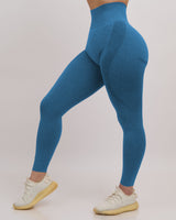 Fiorela Curve Leggings - Slate Blue