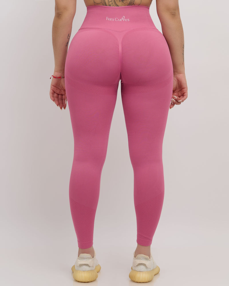 Sujey Scrunch Leggings - Bubble Gum Pink
