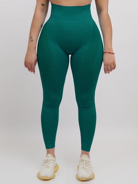 Fiorela Curve Leggings - Hunter Green