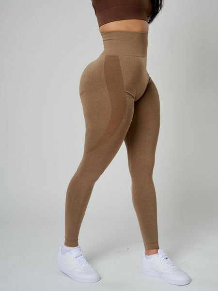 Fiorela Curve Leggings - Mocha